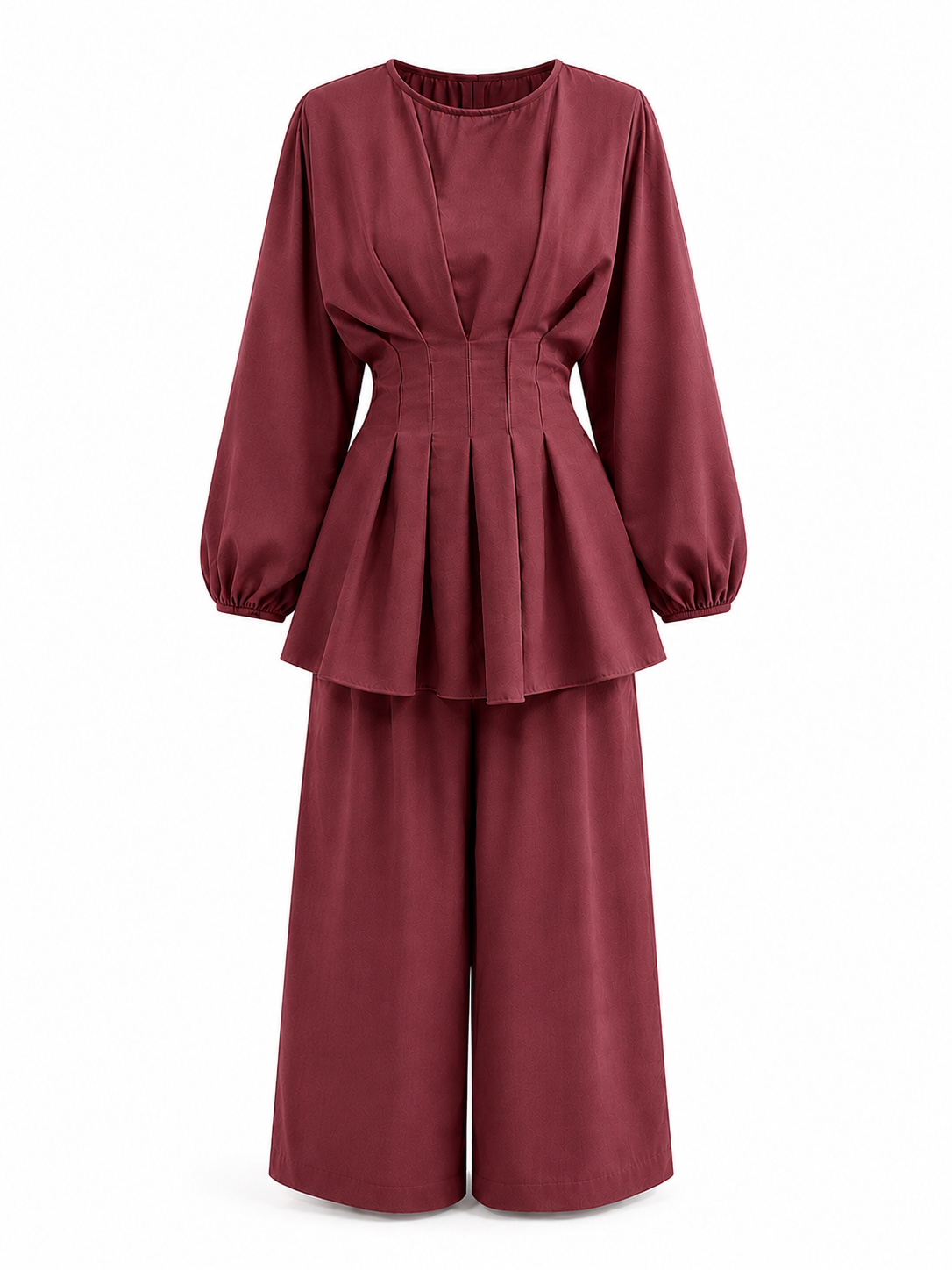 LORENZA SET Burgundy