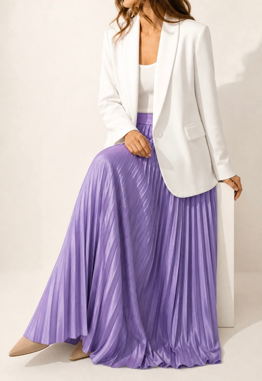 VIOLETTA SET Lavender & White