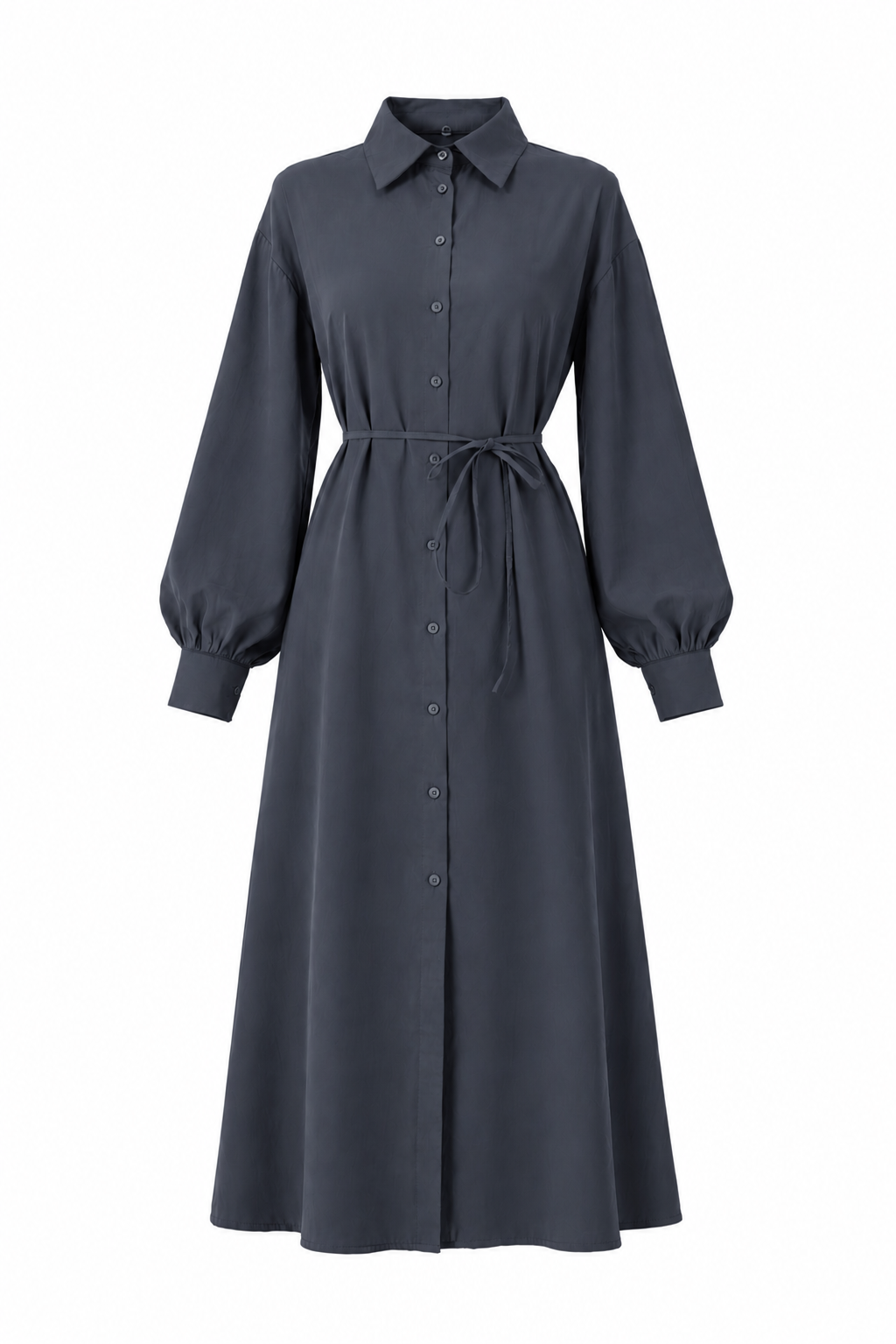 Elyanne Long Shirt Dark Grey