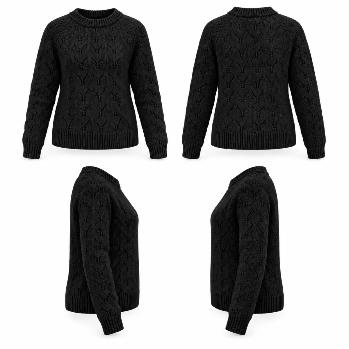 NELO SWEATER Black