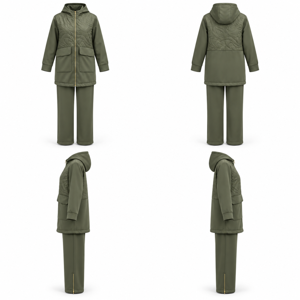 Denva Set Olive Green