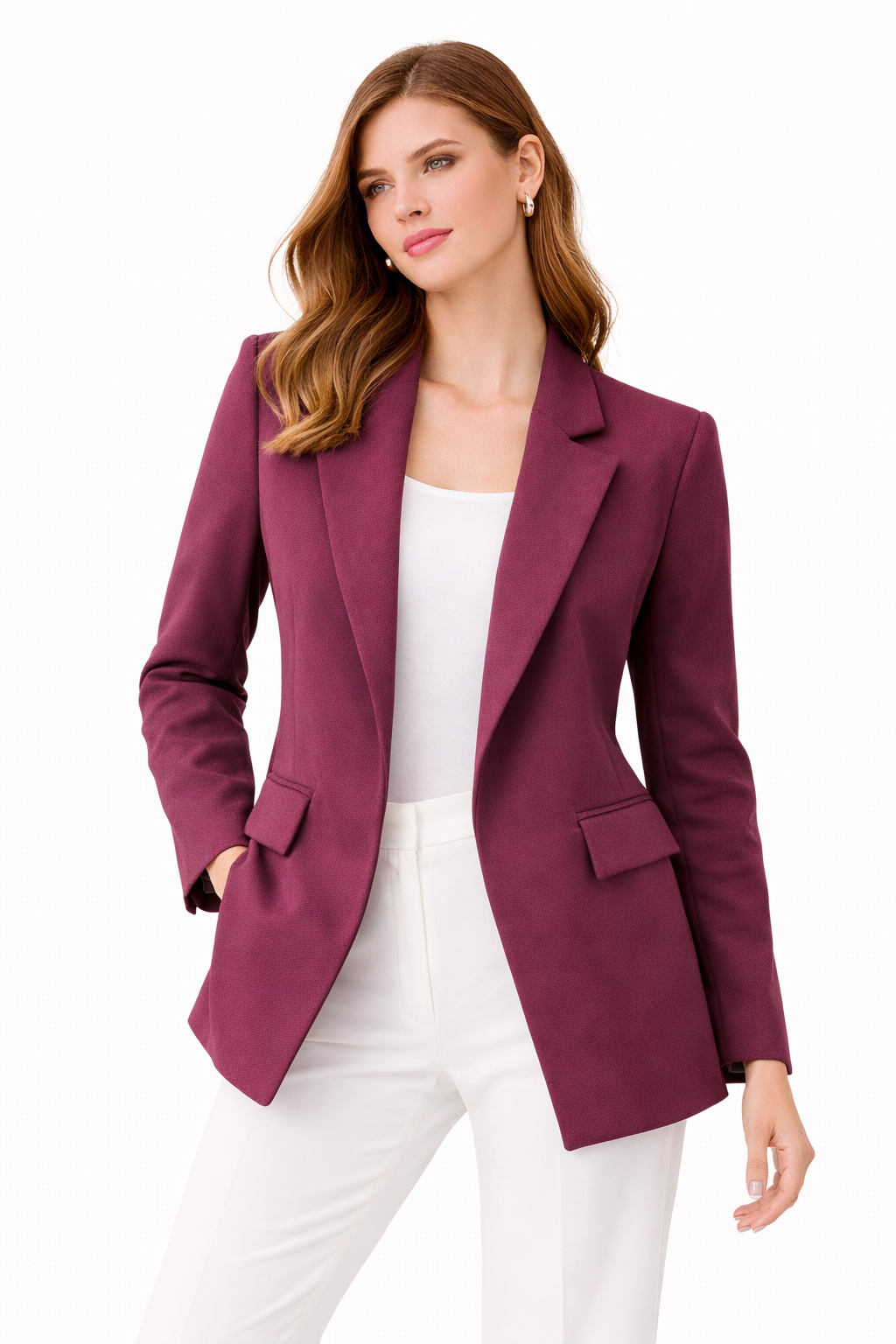 AVELINE BLAZER Mulberry