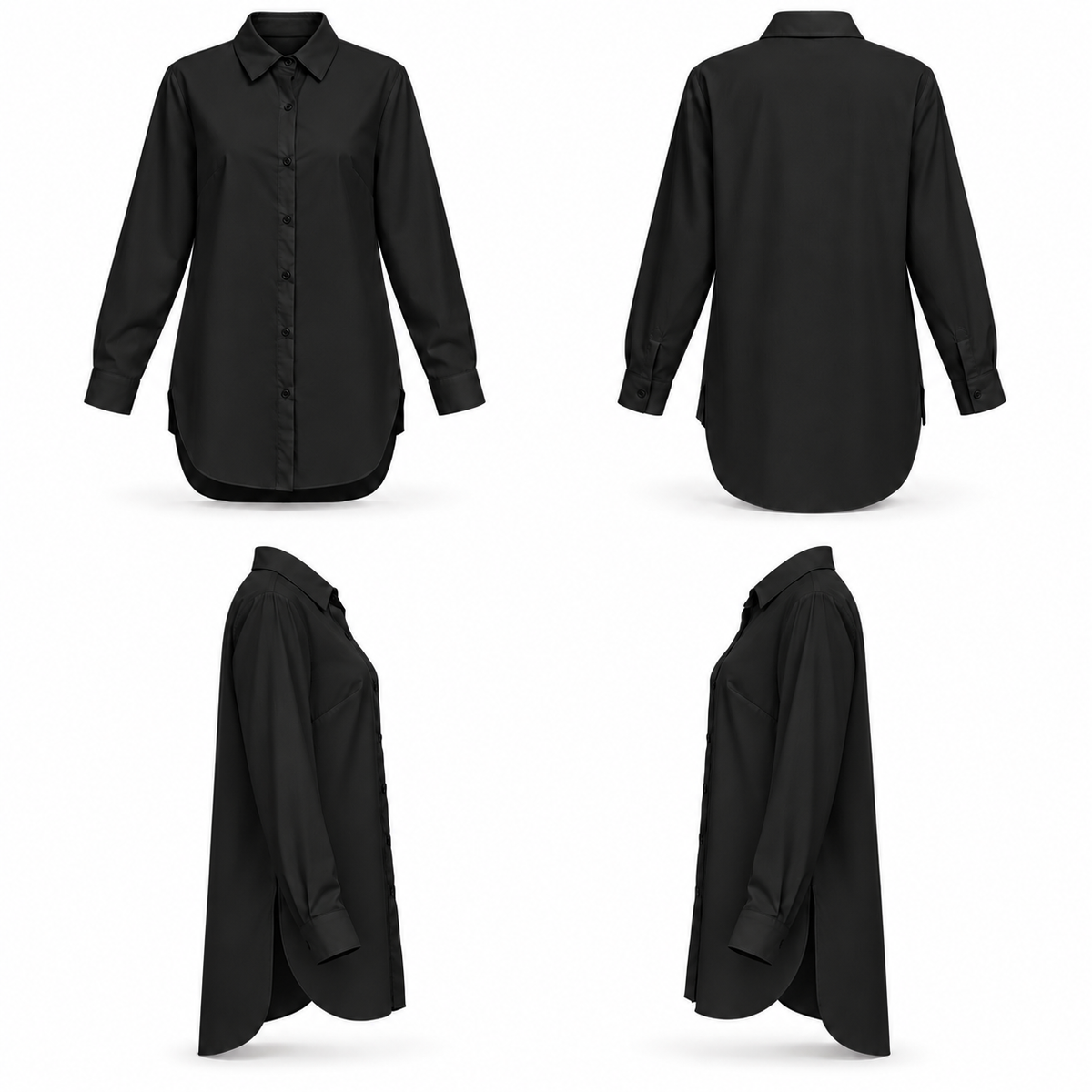 ELYANO BASIC SHIRT BLACK