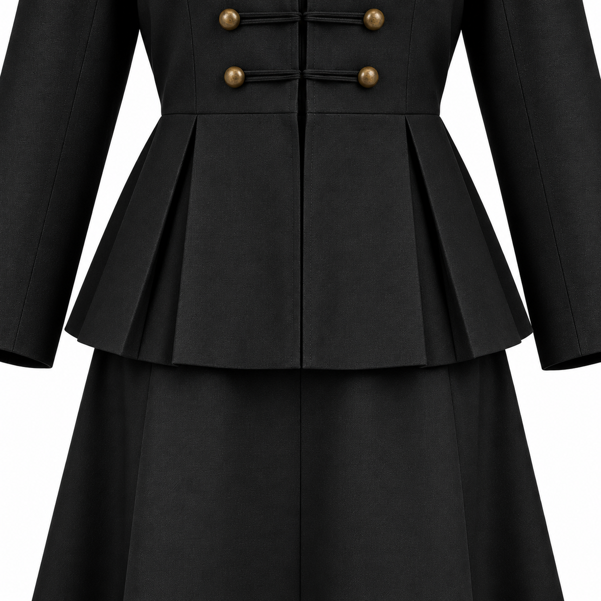 AUBELLE SKIRT SET BLACK