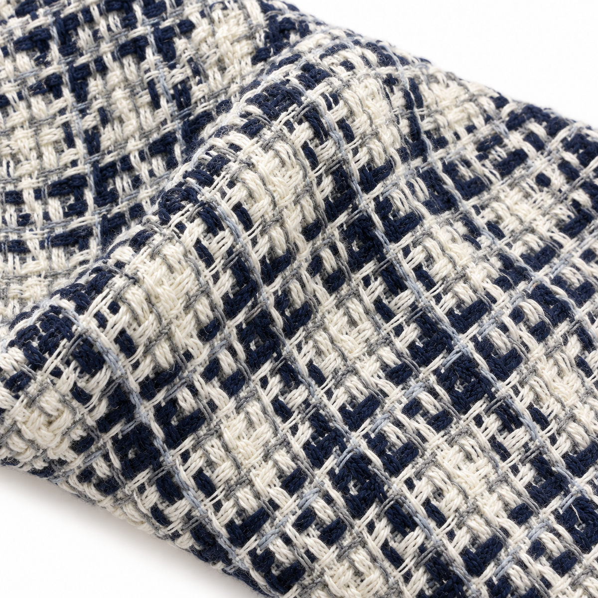 Céleste Tweed Vest (Navy)