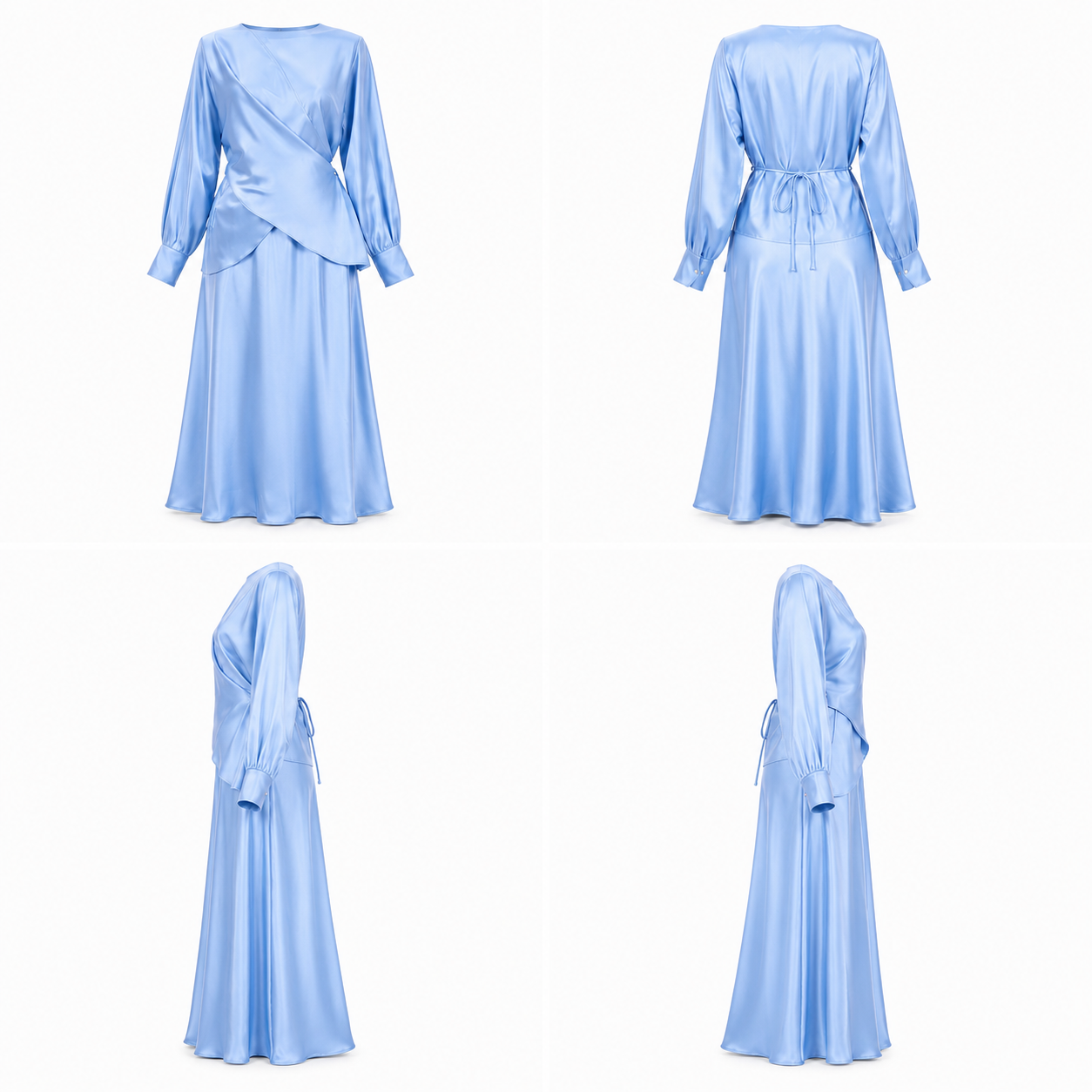 LILAE SKIRT SET Baby Blue