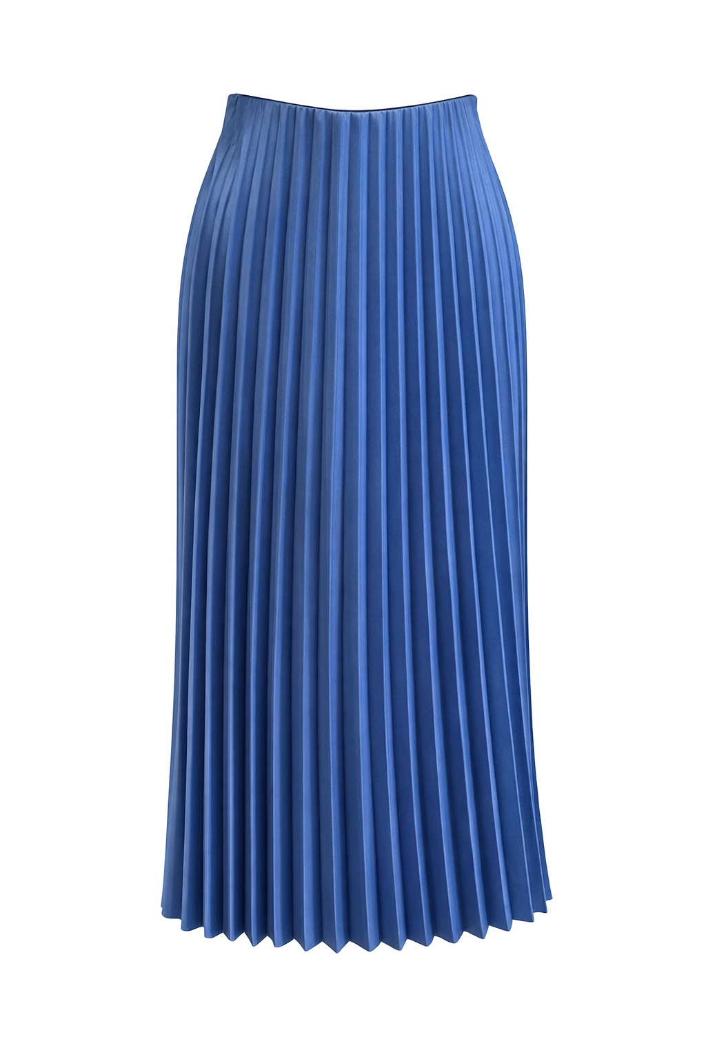 Light Blue Plisse Skirt