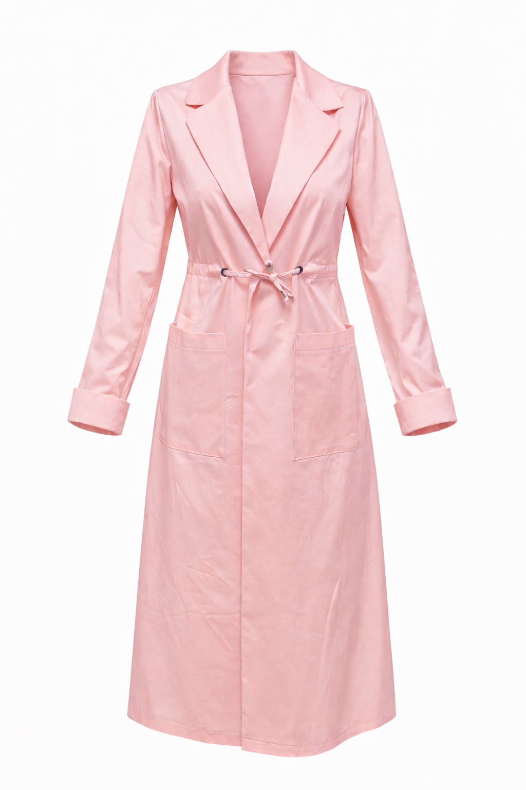 Pastel Pink Summer Trenchcoat