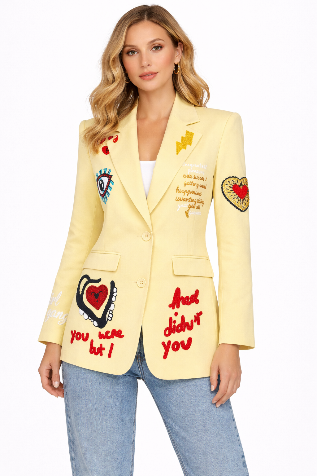 Butter Yellow Love Blazer