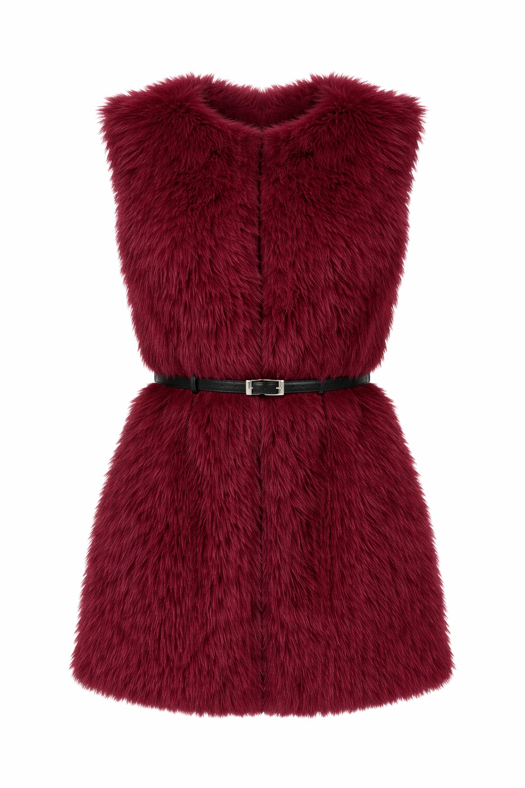 VERA VEST Burgundy