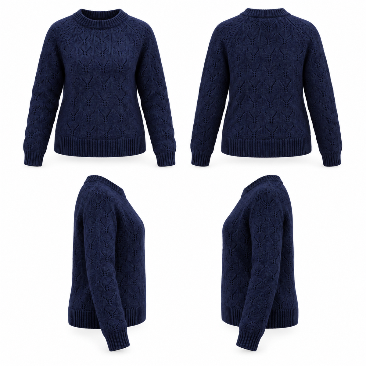 NELO SWEATER Navy Blue