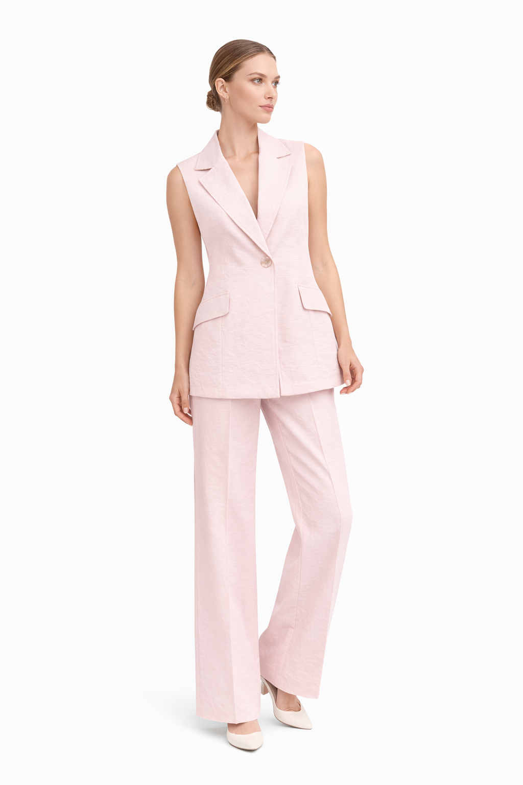 Pink Vest Set
