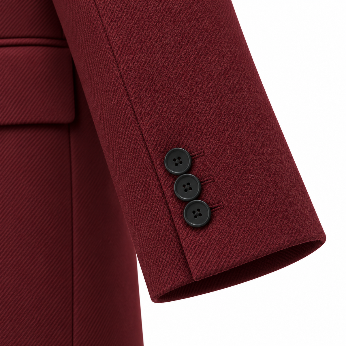 ARDEN BLAZER BURGANDY