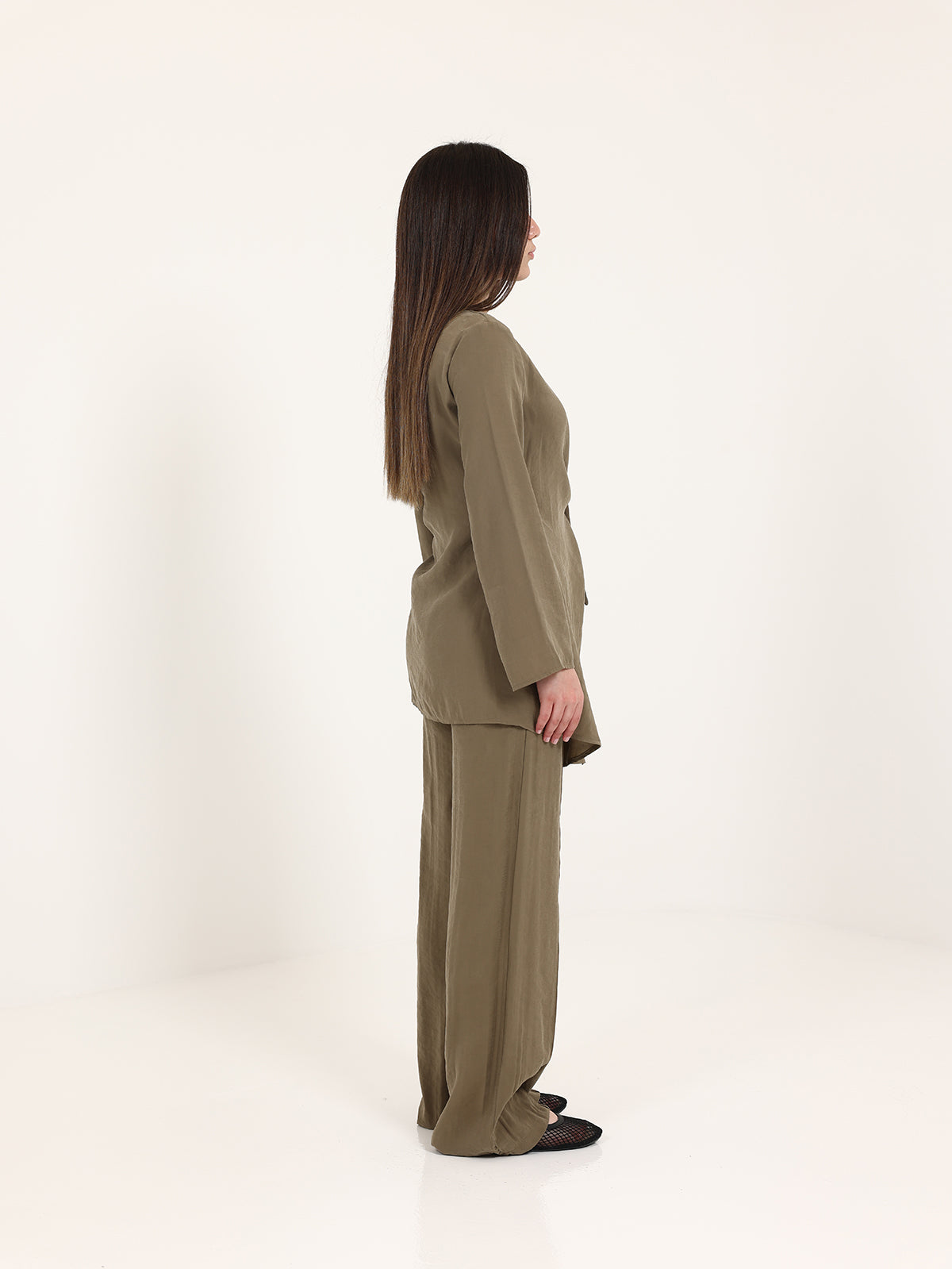 Olive Green Wrap Style Set