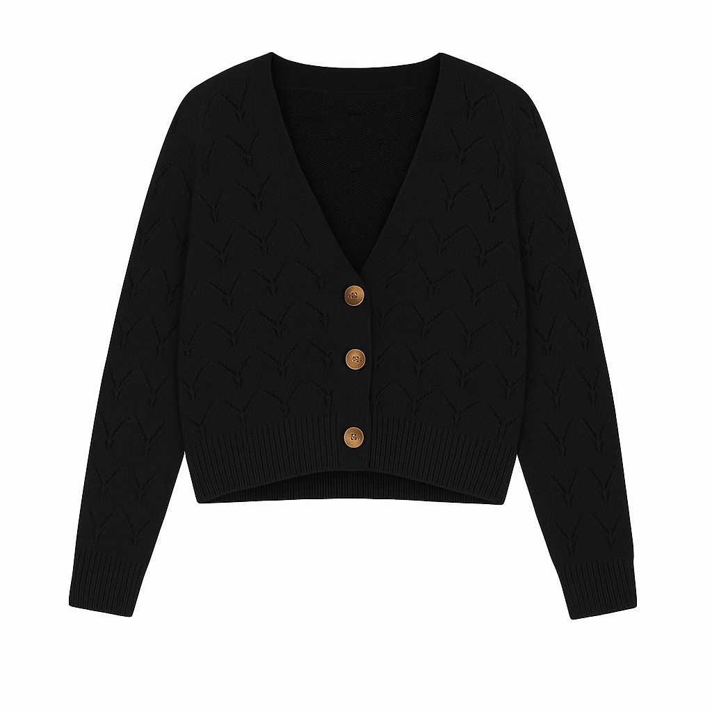 NELA CARDIGAN Black