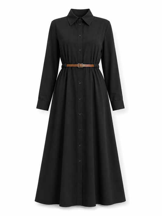 OLYRA DRESS Black