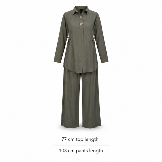 ELOWEN SET OLIVE GREEN