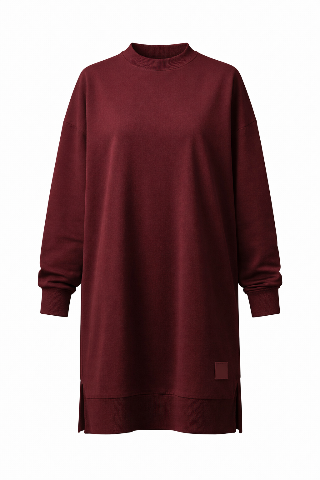 SHORT SOUL TOP  Burgandy