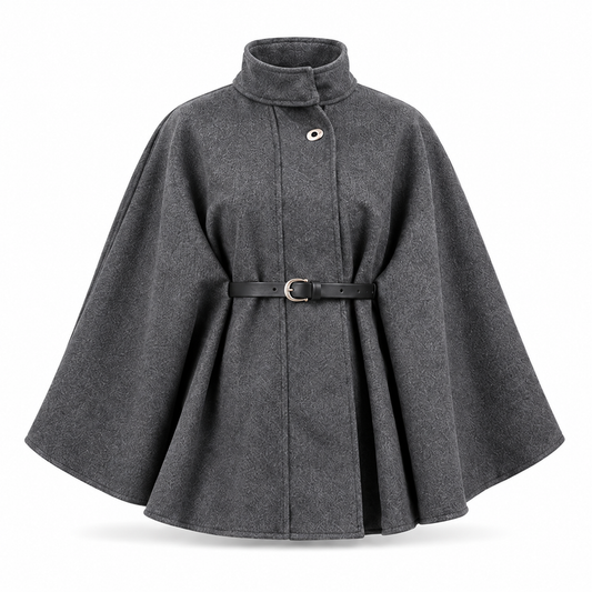 LORENA CAPE Grey