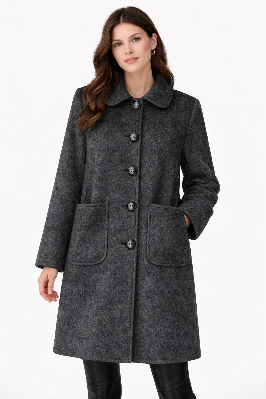 MOREA COAT Dark Grey