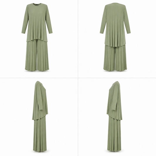 DELUNE SET Mint Green