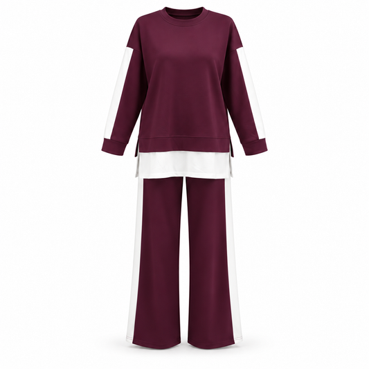 AVENA SET- AUBERGINE