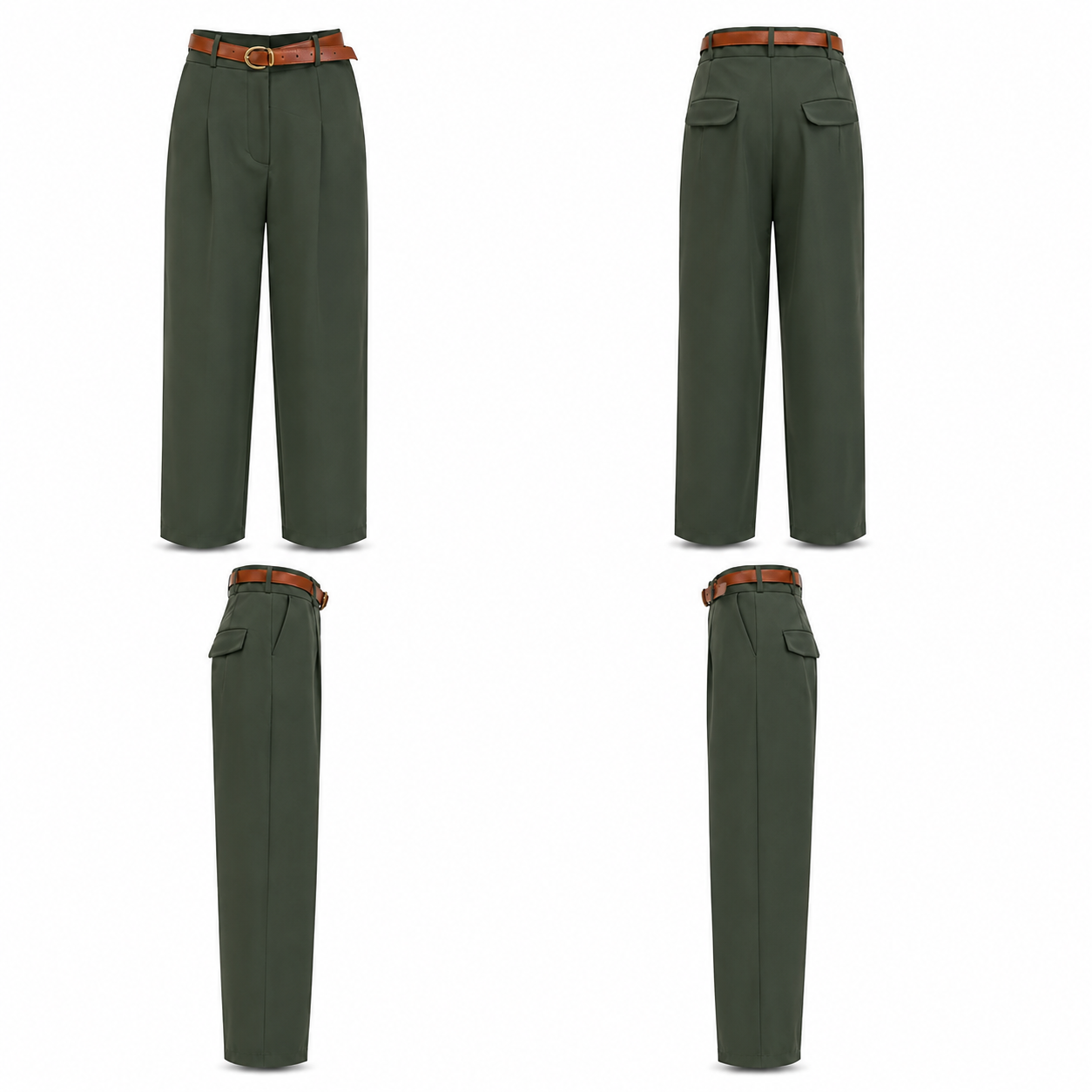 VYRA PANTS Olive Green