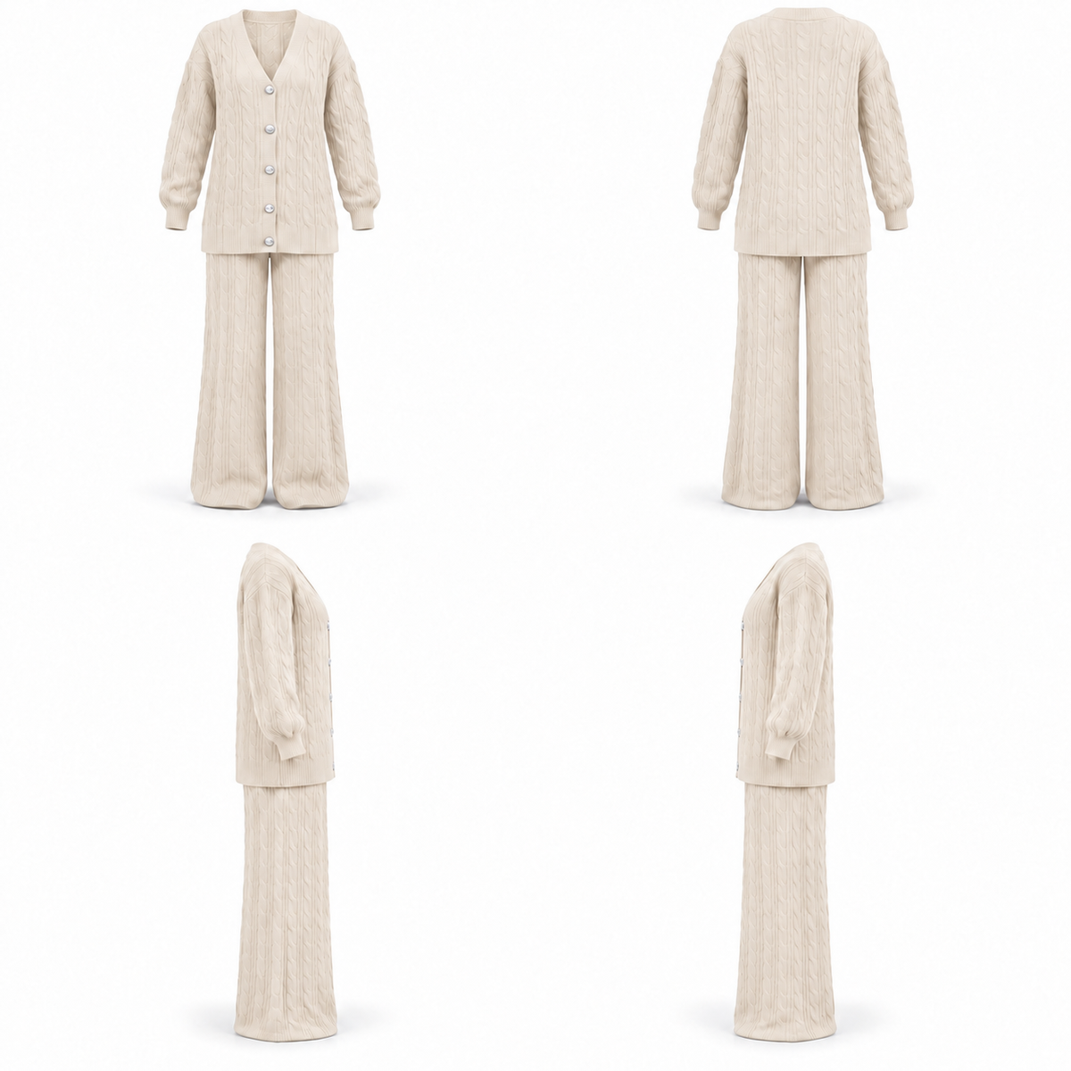 MILA SET Beige