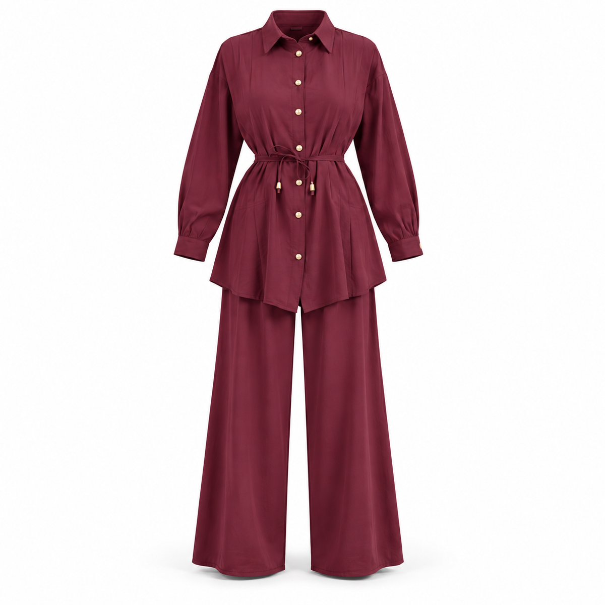 STELLA SET BURGUNDY