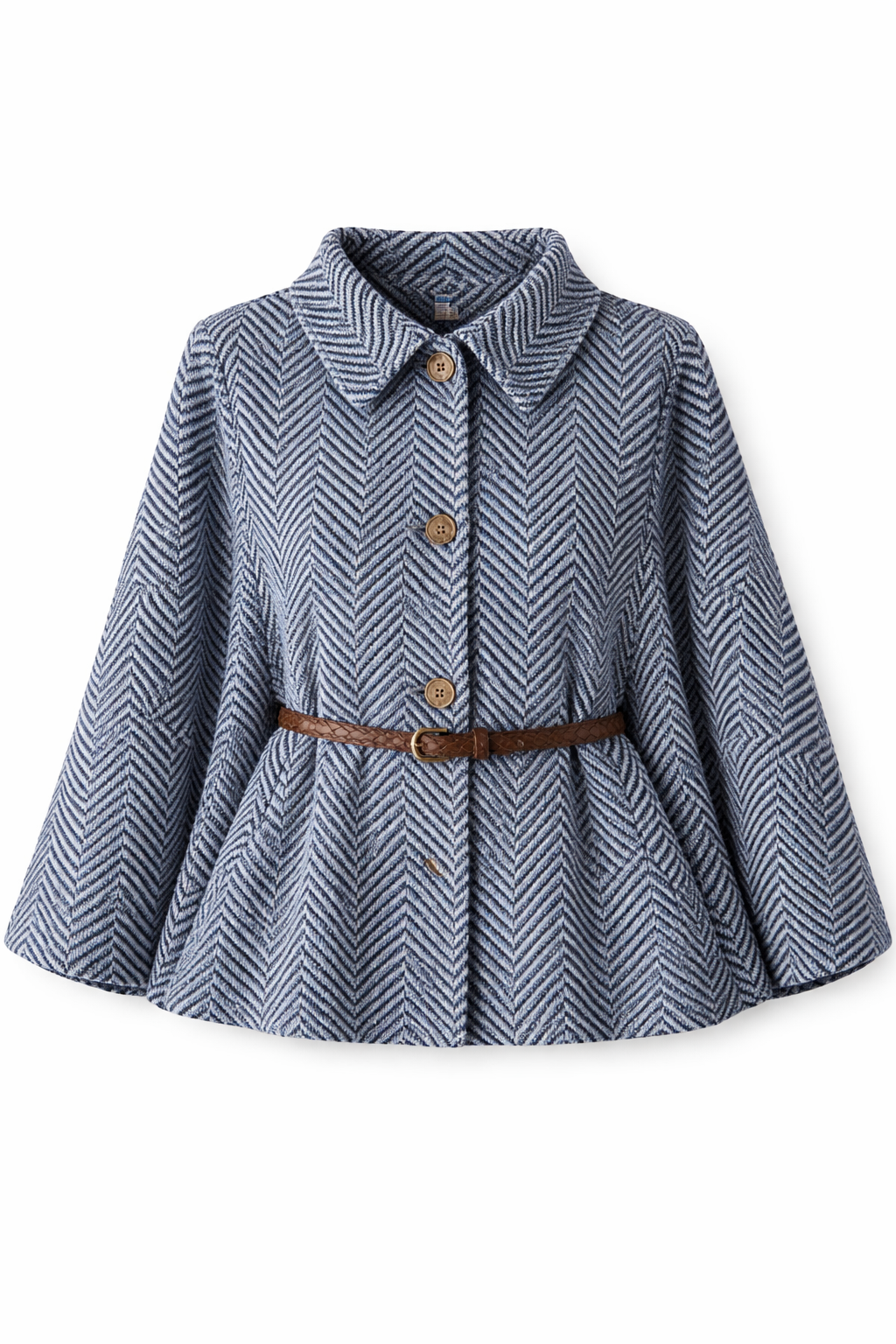 ELORA CAPE Dark Blue