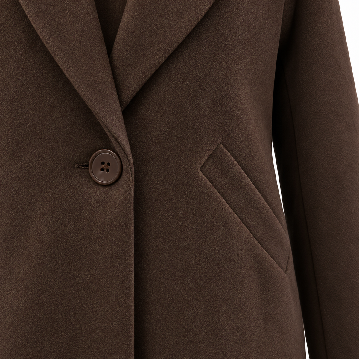 LEONIE COAT BROWN