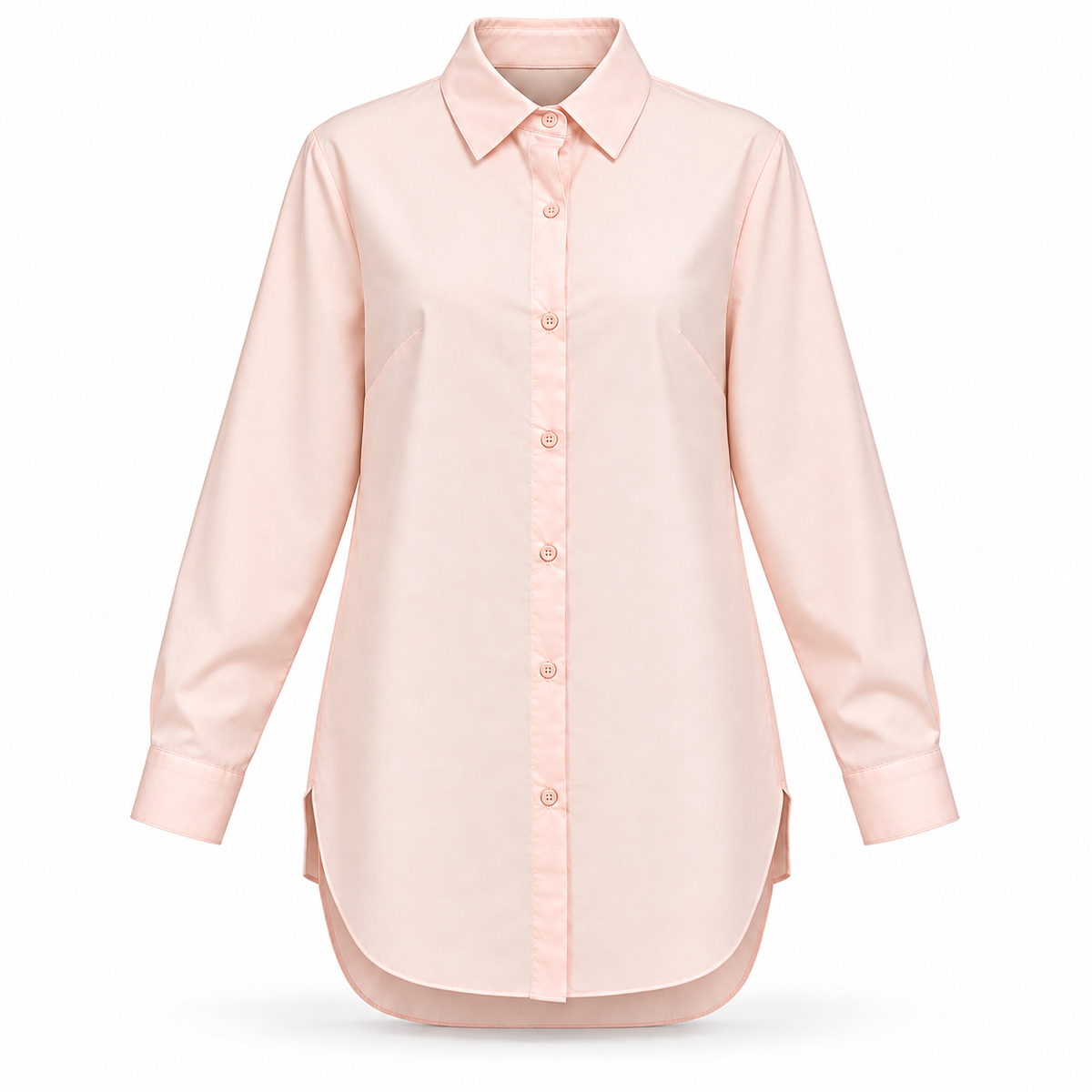 ELYANO BASIC SHIRT LIGHT PEACH
