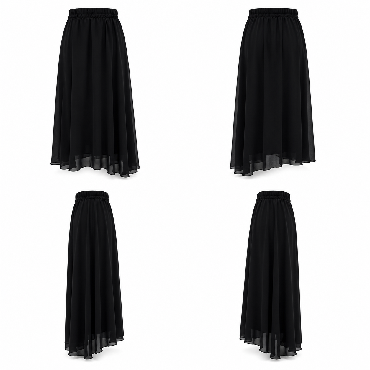 ALOURA BLACK SKIRT