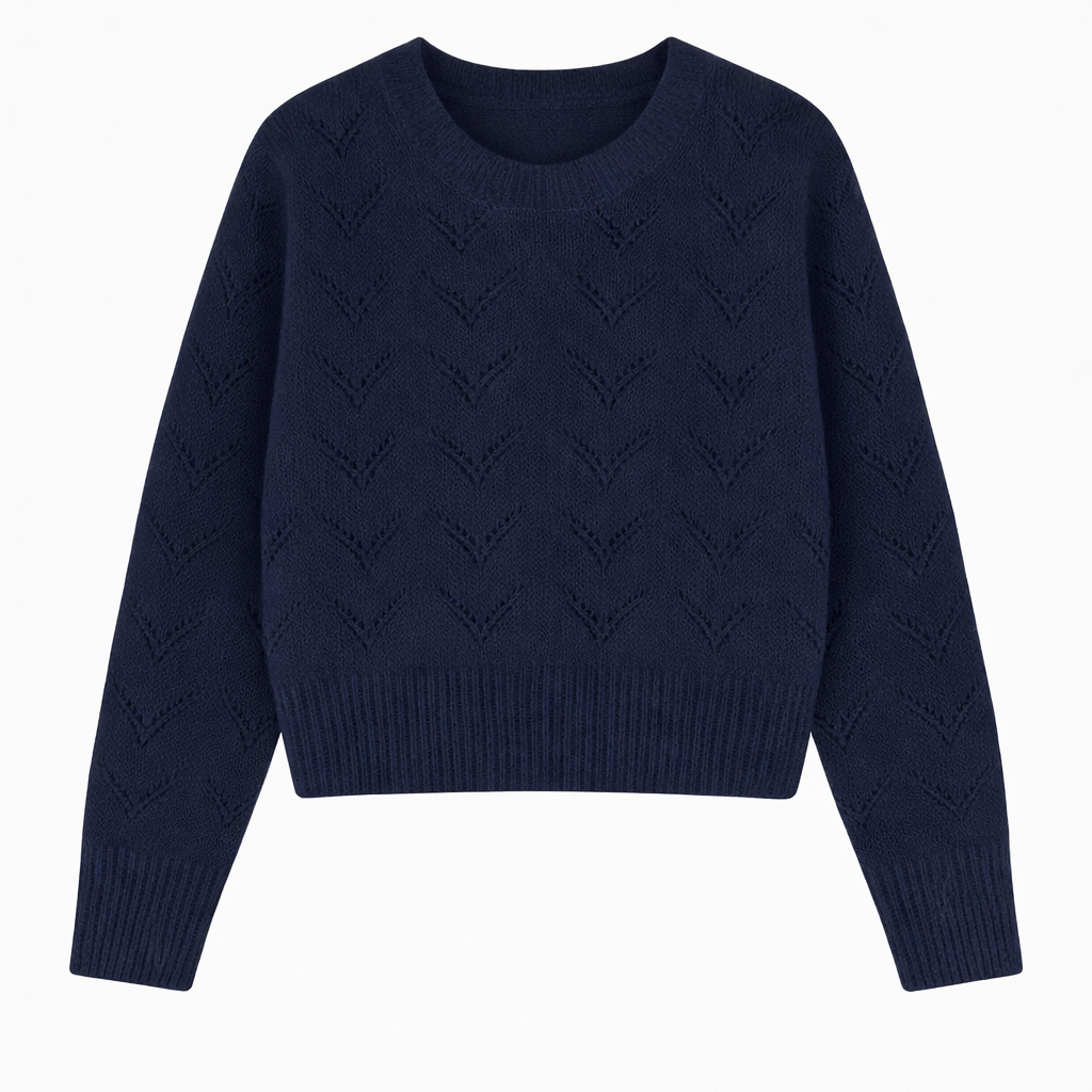 NELO SWEATER Navy Blue