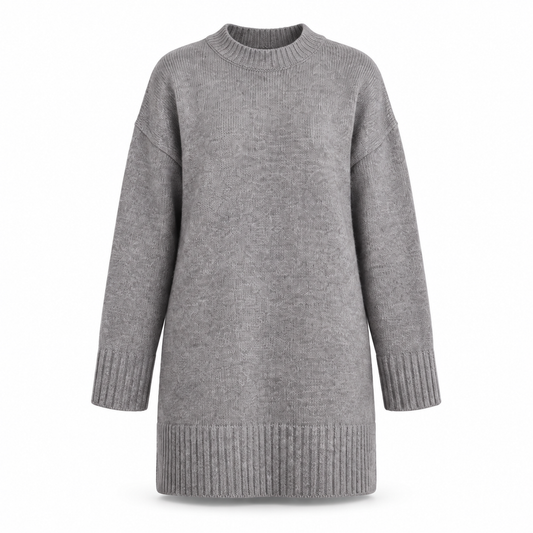 ESTELLE KNIT SWEATER GREY