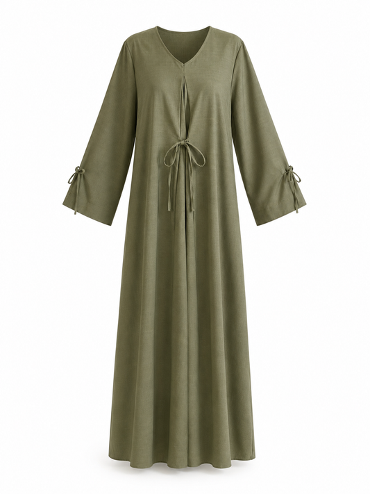 AVELINA DRESS Olive Green