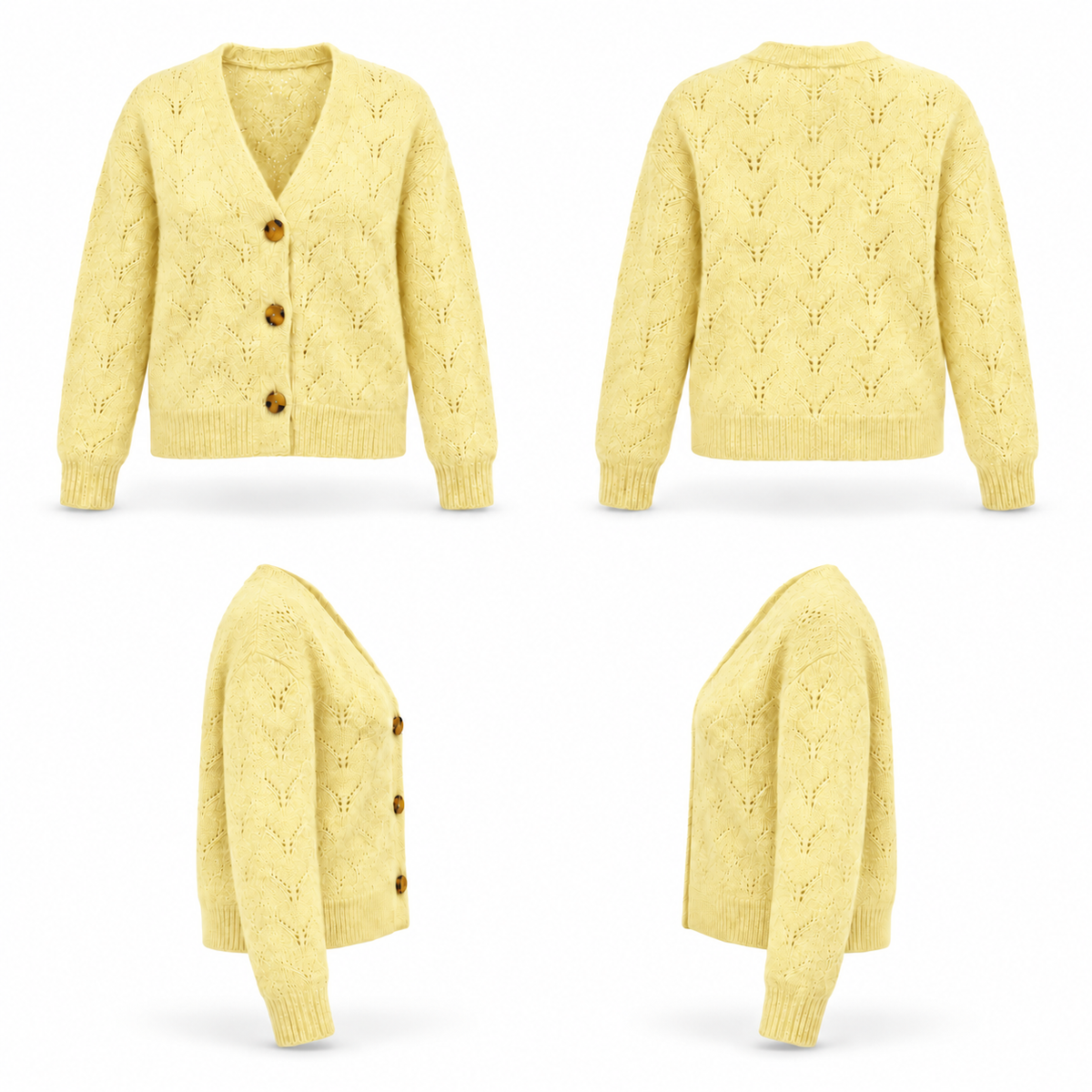 NELA CARDIGAN Yellow