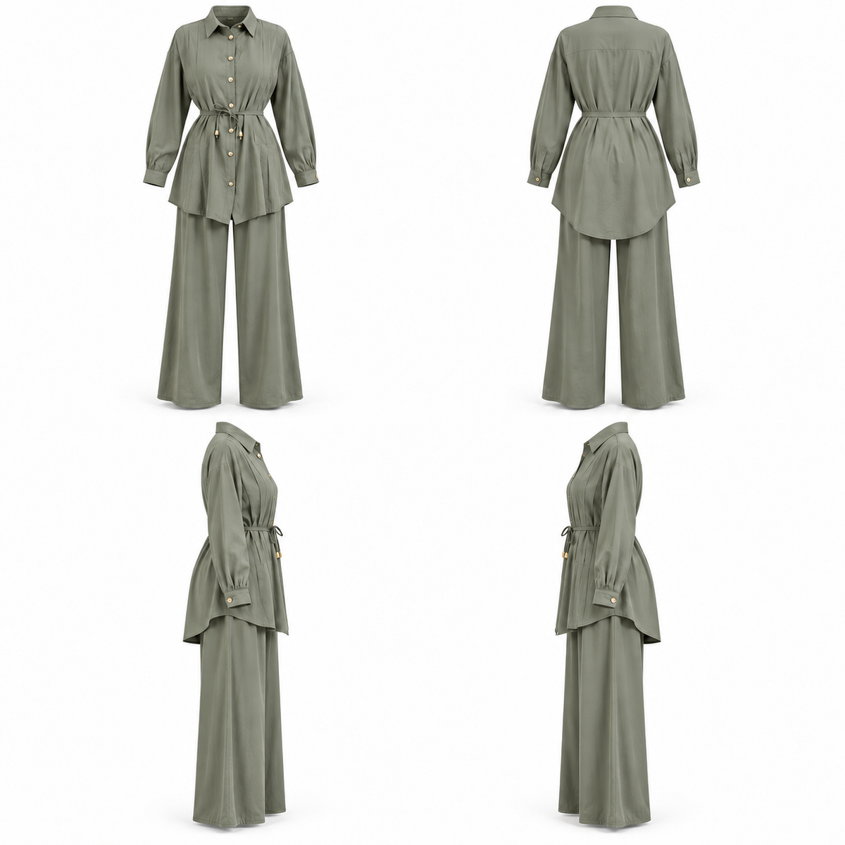 STELLA SET OLIVE GREEN