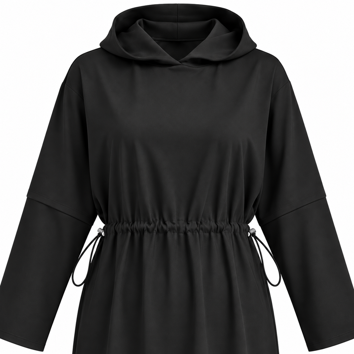 VEYRA HOODED SET BLACK