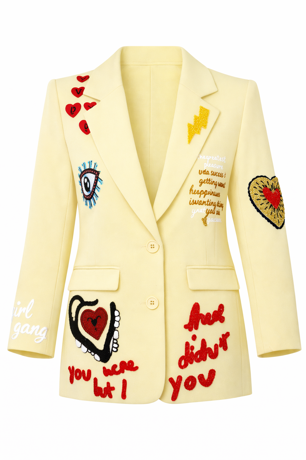 Butter Yellow Love Blazer