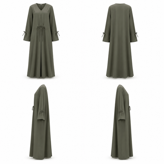 AVELINA DRESS Olive Green