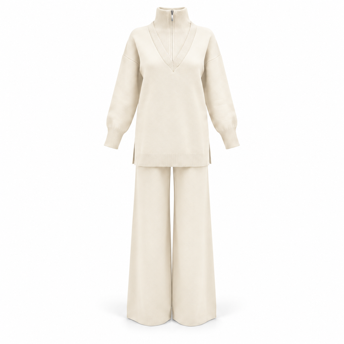 Vellora Knit Creamy Set