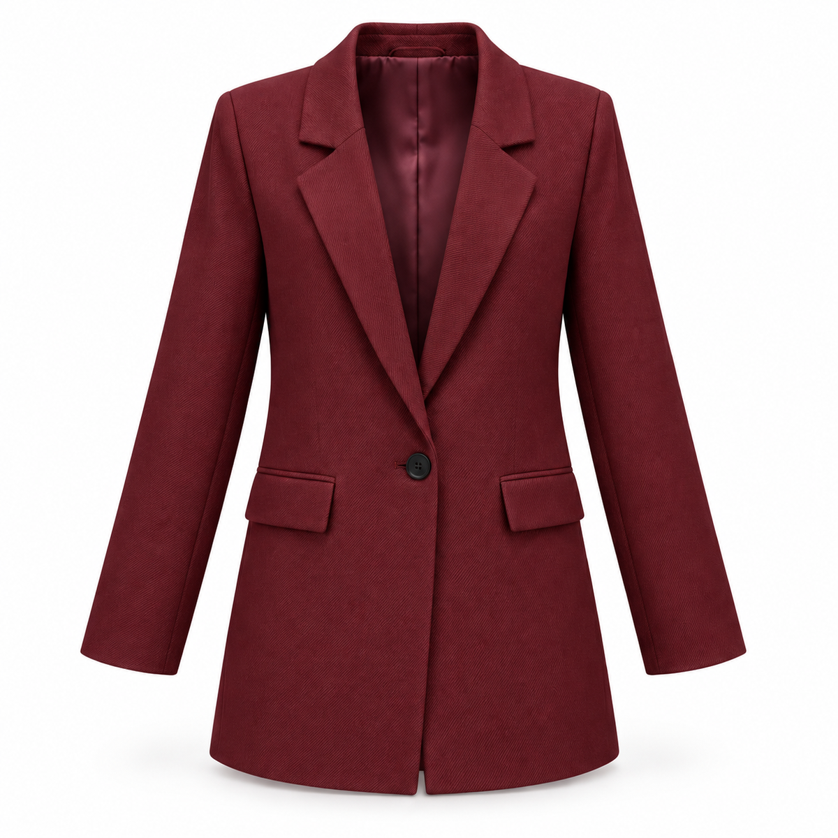 ARDEN BLAZER BURGANDY