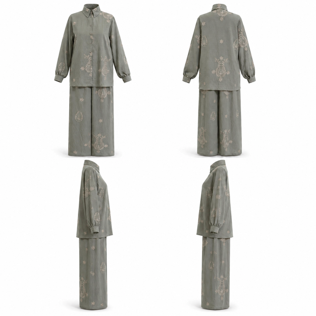 SERAPHINE SET OLIVE GREEN