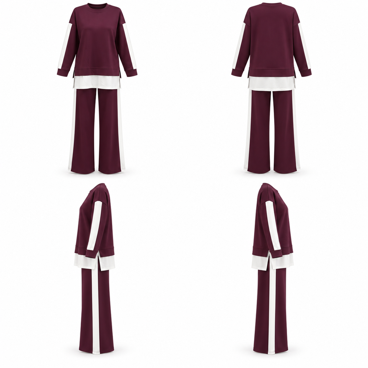 AVENA SET- AUBERGINE
