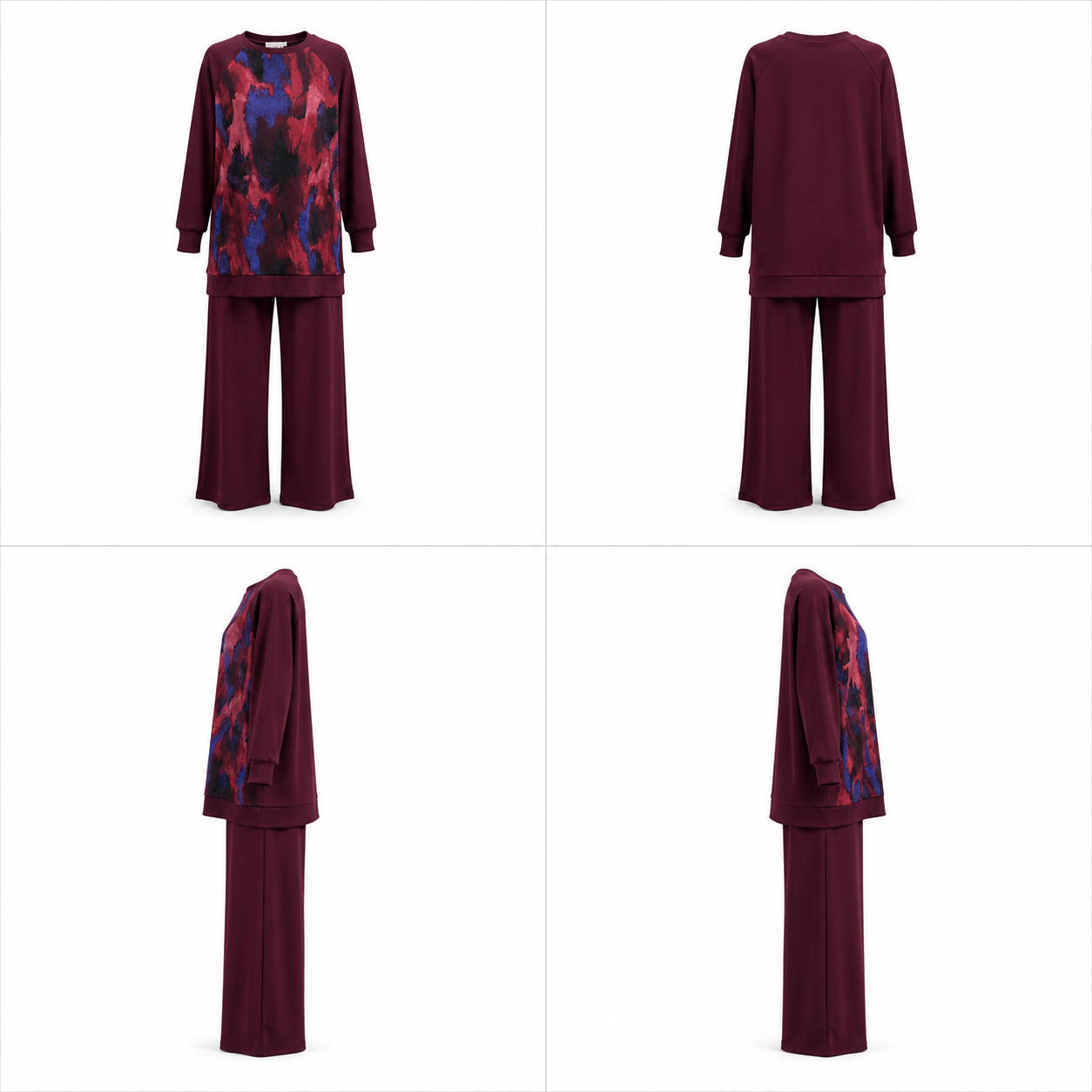 NYRA SET Burgandy