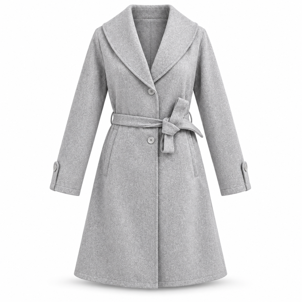AVELLA LIGHT GREY COAT