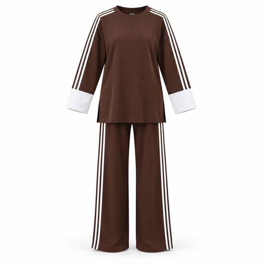 NEVELLE Brown COTTON SET