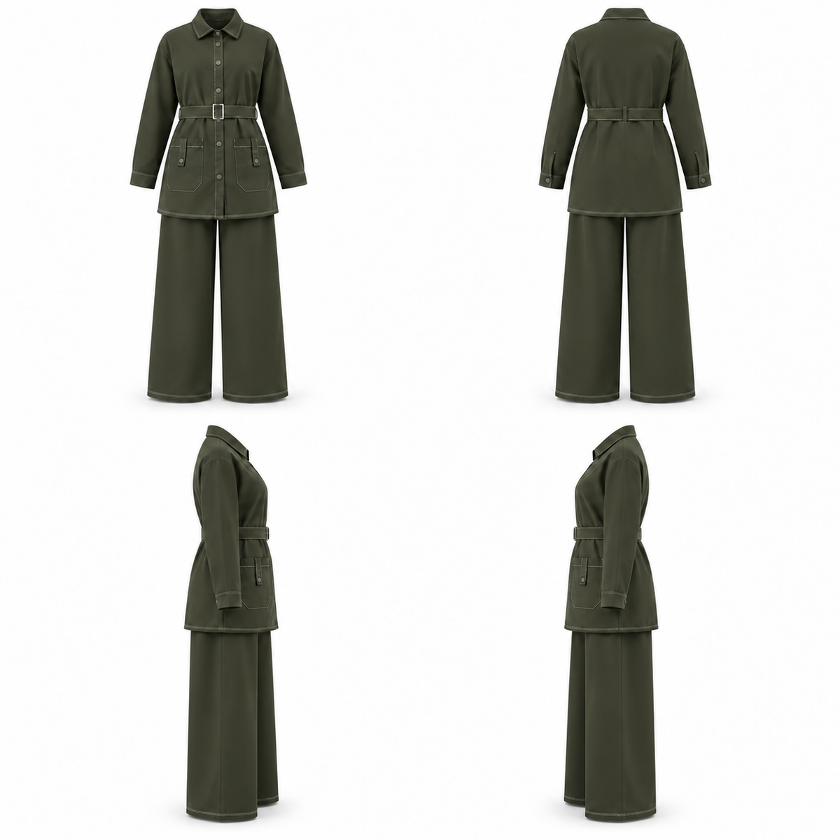 TWILLO SET Army Green