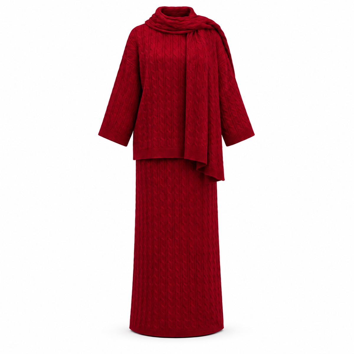 MILVA SET Burgandy